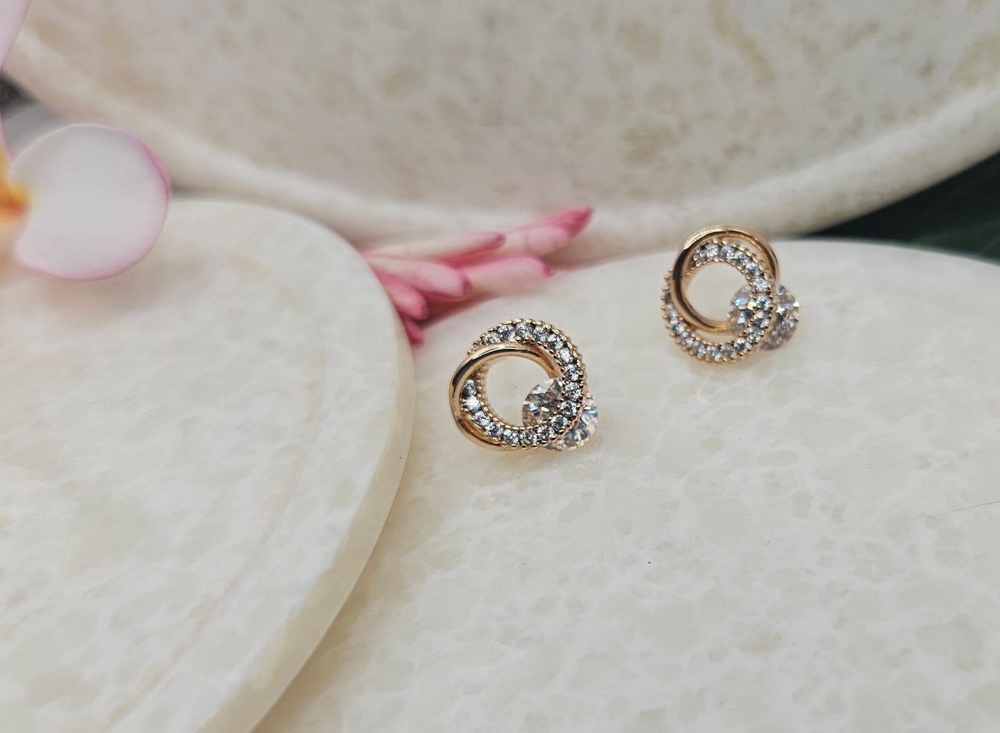 Rosegold Pendant set