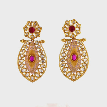 Jadatar kundan Earrings
