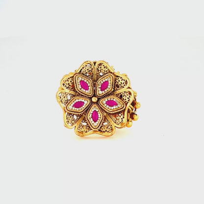 Sorrowski diamond heritage ring