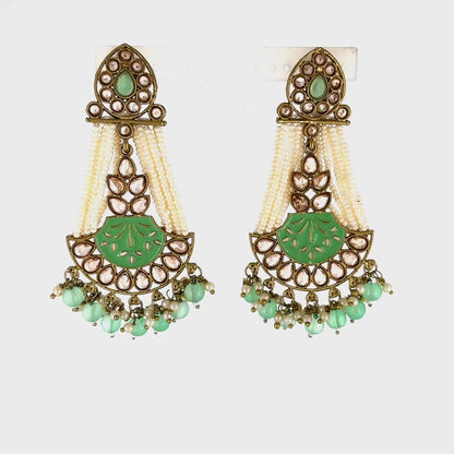 Moti earrings