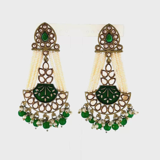 Moti earrings