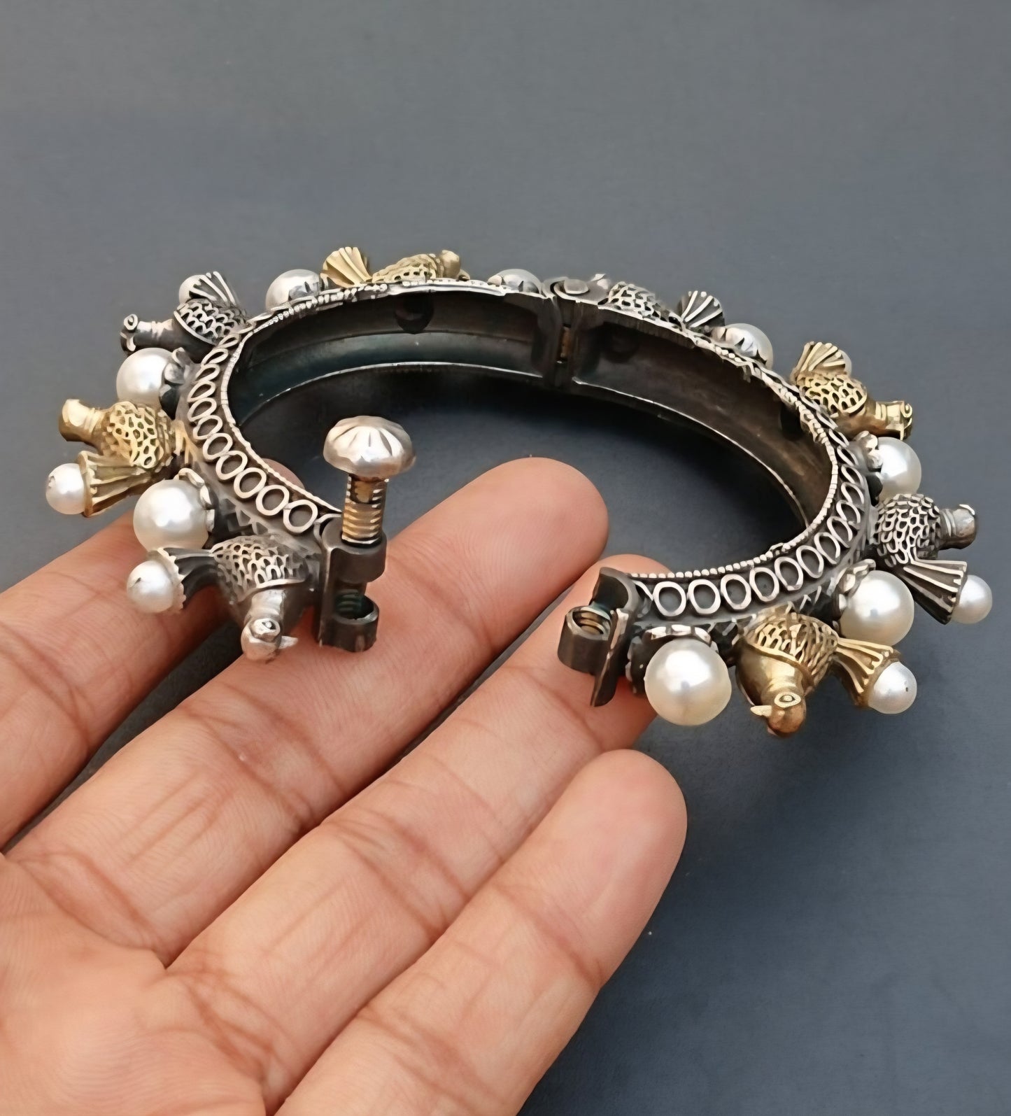 German Silver kada