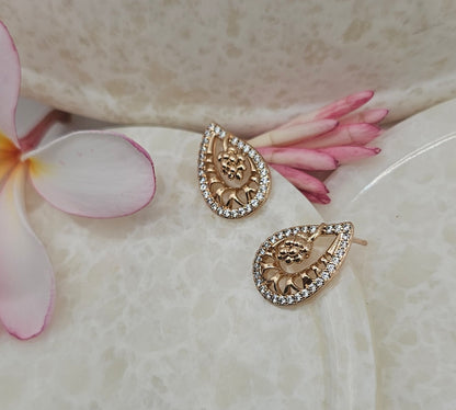 Rosegold pendant set