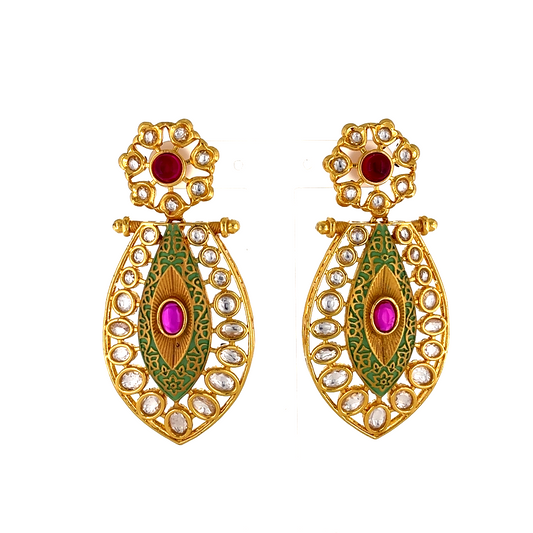 Jadatar kundan Earrings