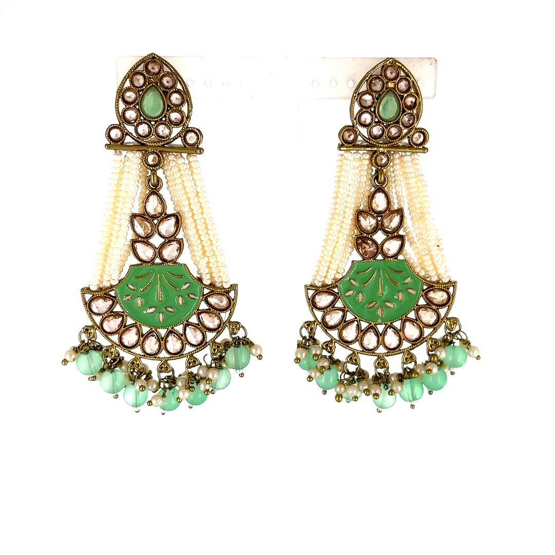 Moti earrings