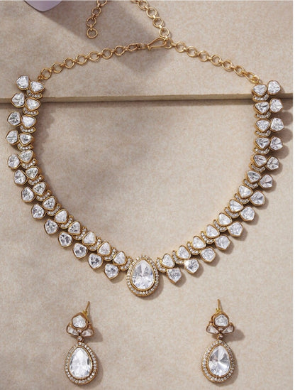 Monsoonite Kundan necklace