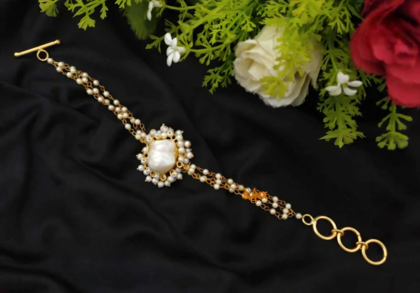 Fresh water pearl bracelet