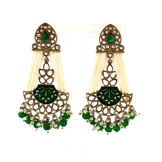 Moti earrings