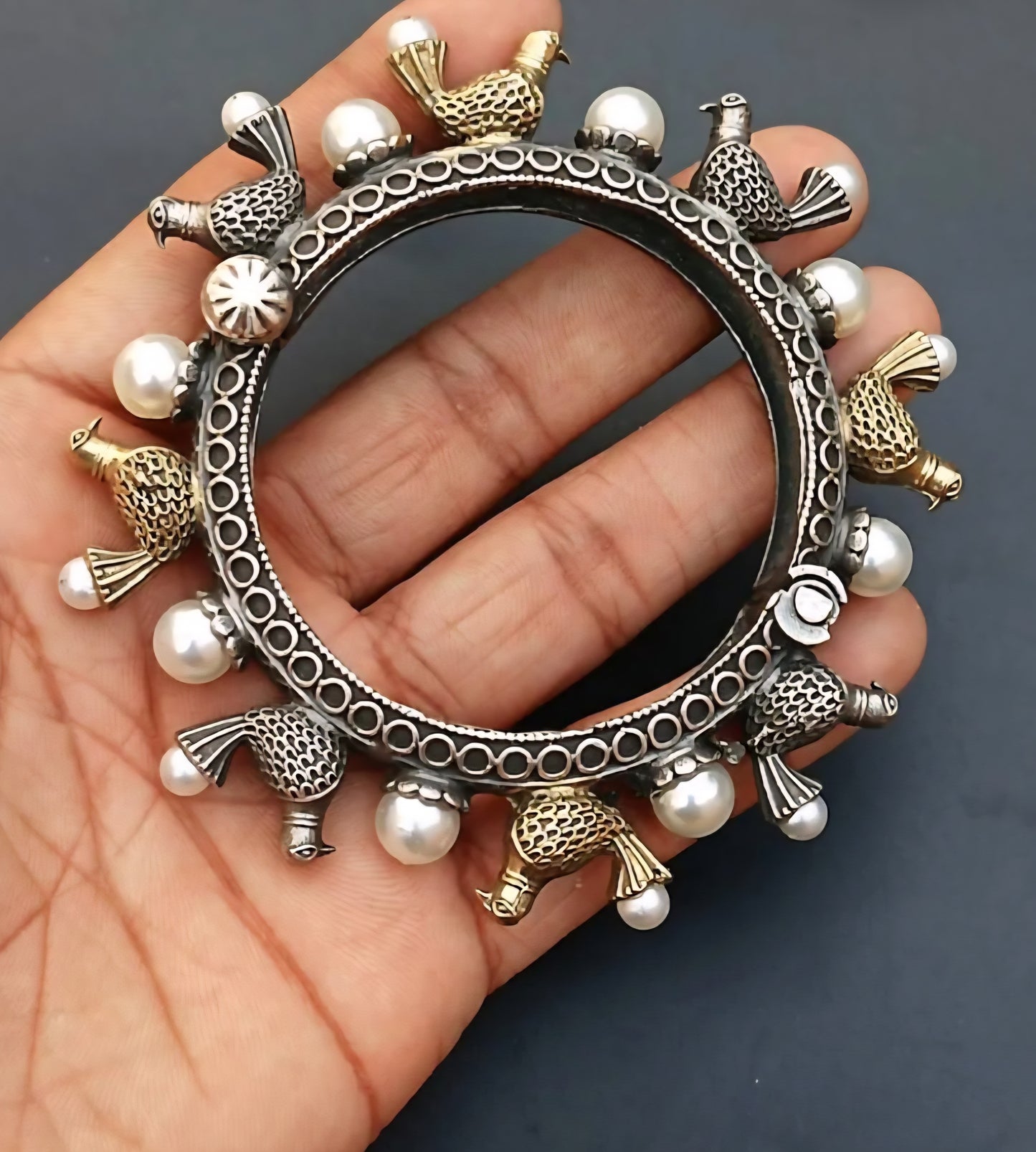 German Silver kada